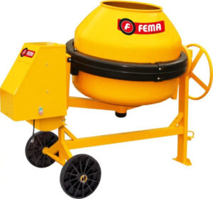 Hormigonera 400 lts con motor 2hp Weg 220 "Fema"