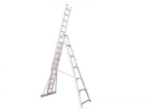 Alquiler Escalera Tijera aluminio 4.5mts x dia